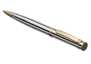 Henry Coleman Alpine Silver Ballpen & Roller Pen Set with German Technology From LOZENGE Collection