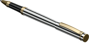 Henry Coleman Alpine Silver Ballpen & Roller Pen Set with German Technology From LOZENGE Collection