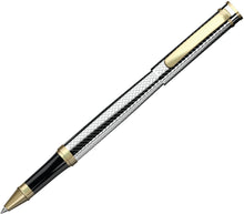 Load image into Gallery viewer, Henry Coleman Alpine Silver Ballpen &amp; Roller Pen Set with German Technology From LOZENGE Collection