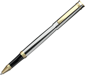 Henry Coleman Alpine Silver Ballpen & Roller Pen Set with German Technology From LOZENGE Collection